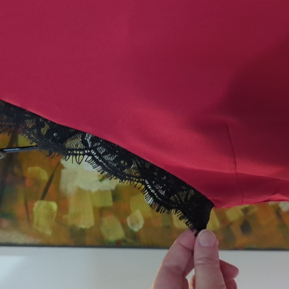 Red mini dress - Picture 4 of 5